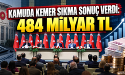Kamuda tasarrufun rakamı belli oldu: 484 milyar TL