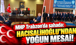 MHP Trabzon'da sahaya indi: Hacısalihoğlu'ndan yoğun mesai!