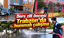 Trabzon’da okullar eğitime hazır hale getiriliyor