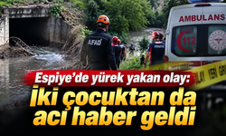Su dolu menfez iki çocuğa mezar oldu!