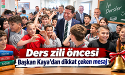 Başkan Kaya’dan öğrencilere özel mesaj