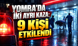 Yomra’da peş peşe iki kaza: 1 ölü, 8 yaralı