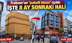 Trabzon’da görenleri şaşırtmıştı: Keresteler söküldü