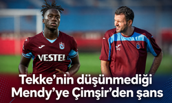Çimşir’den ilk dokunuş: Mendy kadroya alındı
