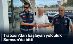 Trabzon’dan aldığı göçmenle Samsun’da yakalandı