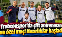 Trabzonspor, Samsunspor maçı hazırlıklarına başladı