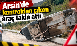 Trabzon’da aynı aileden 5 kişi kazada yaralandı