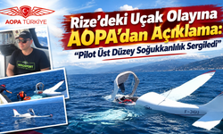 Rize açıklarındaki acil inişin nedeni belli oldu