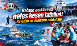 Karadeniz’de 6 bot, 1 helikopter ve 120 personelle kurtarma tatbikatı