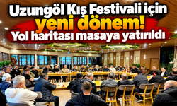 Uzungöl’de 12 ay turizm hedefi! Kış Festivali’nde yeni plan