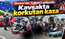 Trabzon istikametine giderken kaza