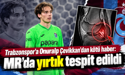 Antrenmanda ağrı hissetti, MR’da yırtık çıktı