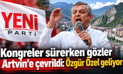 305 ilçede sandık kuruldu, şimdi rota Artvin!