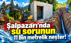 Büyükşehir’den Şalpazarı’na dev hamle
