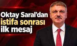 Oktay Saral görevini bıraktı, mesajı dikkat çekti