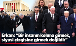 Erkan’dan dikkat çeken mesaj