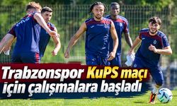 Trabzonspor’da Avrupa mesaisi başladı