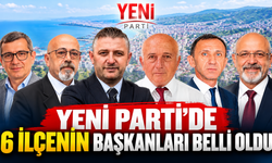 YENİ Parti Trabzon’da 6 ilçede yeni dönem
