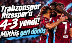 Trabzonspor'dan inanılmaz geri dönüş!