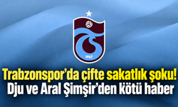 Trabzonspor'da çifte sakatlık şoku!