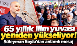 Süleyman Soylu'dan Abdullah Ustaosmanoğlu'na vefa mesajı!