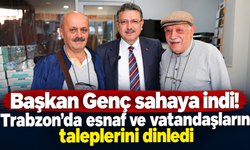 Başkan Genç esnaf ve vatandaşlarla buluştu