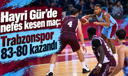 Trabzonspor parkede kazandı: 83-80