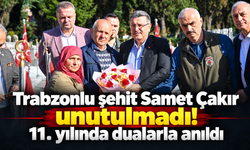 11 yıl geçti, hatırası unutulmadı! Şehit Samet Çakır anıldı