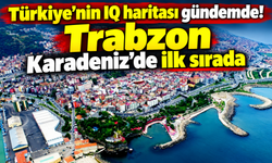 81 ilin IQ sıralaması açıklandı! Trabzon kaçıncı sırada?