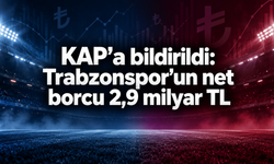 Bordo-mavililer borç tablosunu KAP’a bildirdi