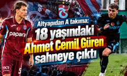 Ahmet Cemil Güren hem A takımda hem milli takım yolunda