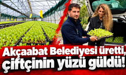 Akçaabat Belediyesi'nden çiftçiye can suyu!
