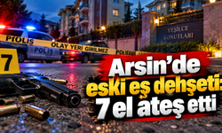 Arsin’de silahlı saldırı: Eski eşini vurdu