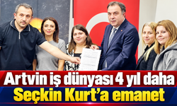 Seçkin Kurt yeniden ARTSO Başkanı seçildi