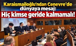 Adil Karaismailoğlu’ndan BM toplantısında eşit yaşam vurgusu!