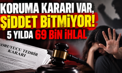 Koruma kararı var, şiddet bitmiyor! 5 yılda 69 bin ihlal