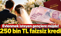 Genç çiftlere 250 bin TL fırsatı! Kimler yararlanabilecek?