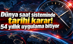 Dünya saatlerinde devrim niteliğinde karar!