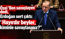 Erdoğan'dan Özel'e: “Seferberlik çıktı da biz mi duymadık?”