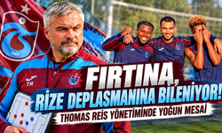 “Trabzonspor'da Rize alarmı! Fırtına derbiye hazırlanıyor”