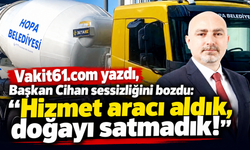 Hibe tartışmalarının odağındaki başkan: “Doğamızı satmadık!”