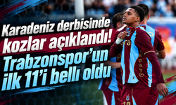 Trabzonspor’da derbi alarmı! İşte kritik maçın 11’i