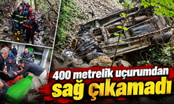 Uçurumdaki araçtan acı haber: Sürücü hayatını kaybetti