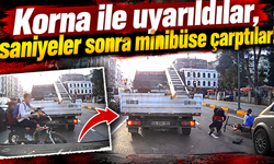 Trabzon'da ucuz atlatılan kaza! İki çocuk hastanelik oldu