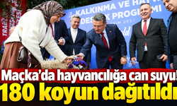 Trabzon'da 36 üreticiye büyük destek!