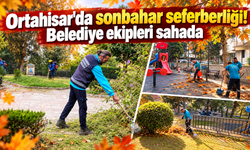 Ortahisar'da parklar ve yeşil alanlar bakıma alındı!