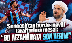 Trabzonspor tribünlerine Şenocak'tan çağrı!
