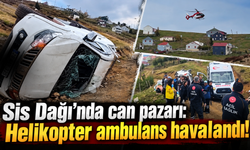 Şalpazarı’nda kamyonet 30 metreden yuvarlandı!