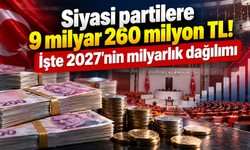 Siyasi partilere Hazine yardımı yüzde 44 artıyor!