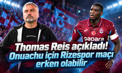 Thomas Reis'ten taraftarı üzen Onuachu açıklaması!